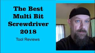 Best Multi Bit Screwdriver 2018 [upl. by Amalie594]