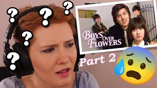 Funny reaction Korean drama Boys Over Flowers Episode 4 Part 2 [upl. by Ycnalc]