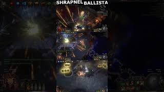 PoE 2024  SHRAPNEL BALLISTA build  TANKY ABSURD DPS FUN TO PLAY [upl. by Aizat741]