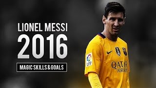 Lionel Messi Magic Dribbling Tricks Goals 2015 2016 HD [upl. by Ehcadroj607]