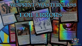 Misprint Masterclass Foil Errors [upl. by Trebo124]