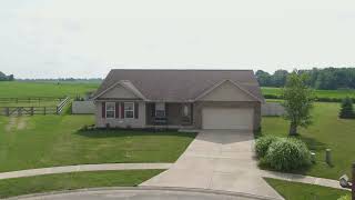 313 MacKenzie Ct Blanchester Ohio Real Estate Aerial Drone Video [upl. by Neddy]