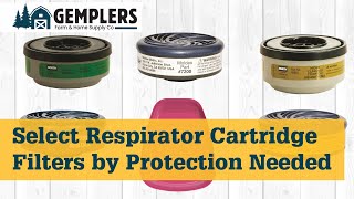 Selecting the Right Reusable Respirator Cartridge Filter [upl. by Ahsir582]