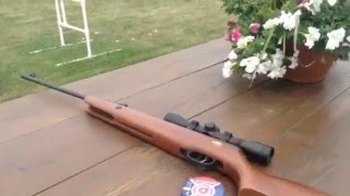 Beeman air rifle power test [upl. by Kannav189]