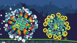 Bad Piggies  PIGGET SPINNER SILLY EXPERIMENT Field of Dreams [upl. by Dnumyar]