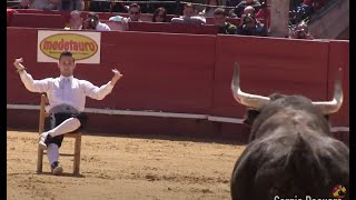 Campeonato con toros Recortador De Oro 🎖 · Valencia quotFallasquot 2016 [upl. by Anilatak366]