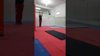 Enchaînement de gymnastique fille [upl. by Ahselak]