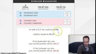 How to use the matched betting calculator [upl. by Sullivan239]