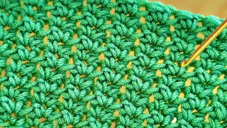 Crochet 1 Row Repeat 3D Baby Blanket Friendly Tutorial [upl. by Liagibba479]