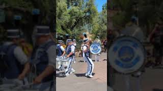 Impressive Disneyland Band Routine shortvideo shorts disneylandresort [upl. by Adnilam]