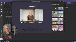 How to add a virtual background change camera settings in Microsoft Teams [upl. by Primrose938]