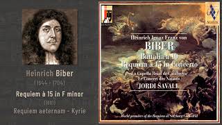 Heinrich Biber  Requiem à 15 in concerto in F minor 1691 Requiem aeternam amp Kyrie Savall 1999 [upl. by Euqimod]