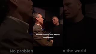 Brock Lesnar Terrifies The Reporter [upl. by Oidale120]