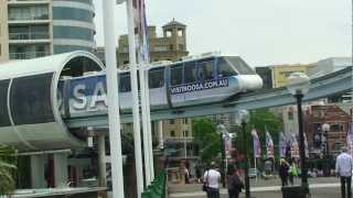 Sydney monorail a great way to get around [upl. by Nohsauq]