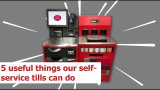 5 useful things our self service tills can do  Post Office [upl. by Llebanna]