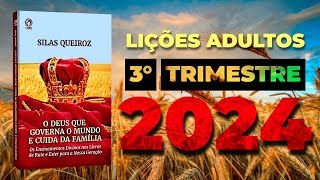 Nova revista EBD CPAD 2024 ADULTOS 3° Tri  O Deus que Governa o Mundo e cuida da Família [upl. by Torrlow98]