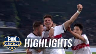 VfB Stuttgart vs Hertha BSC Berlin  201718 Bundesliga Highlights [upl. by Geri344]