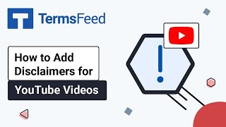 How to Add Disclaimers for YouTube Videos [upl. by Wooldridge]