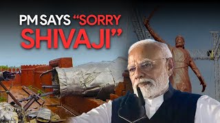 Shivaji Statue Crash NDA Does Damage Control  Jist [upl. by Theta223]