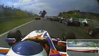 Best Open Wheels Onboard Moments  SAVES CRASHES OVERTAKES Pure Sound [upl. by Ymor32]