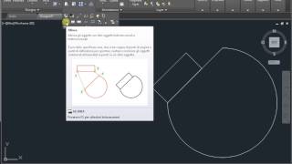 Allinea in autocad [upl. by Noicpesnoc]