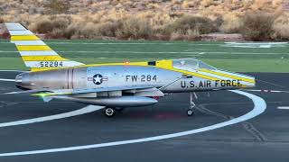 CARF Models F100 D flight at St George UT [upl. by Enirehtacyram]