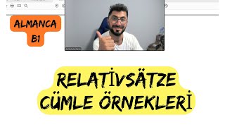 Almanca  Relativsätze Cümle Örnekleri almanca deutsch goethe eğitim als wenn [upl. by Virnelli]