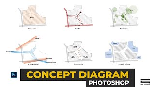 Concept Diagram Architecture Render by Photoshop [upl. by Brocklin220]