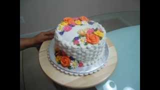 Wilton course 2 Flowers amp Cake design [upl. by Beaudoin]