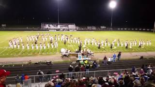 Licking Heights Marching Band 2016 [upl. by Ellocin170]