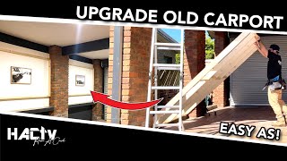 Carport Upgrade  Floating bench  Shelves  Refresh [upl. by Raamal899]