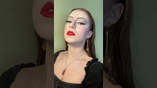 Morticia Addams process makeup halloweenmakeuplook theaddamsfamily [upl. by Howlond731]