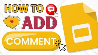 How to Add a Comment in Google Slides Quick Guide [upl. by Mersey]