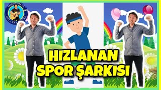 HIZLANAN  İŞTE GÜÇLENİYORUZ  Sabah Sporu Okul Öncesi  Hakan Abi ve Gitarı Boncuk [upl. by Arfihs]