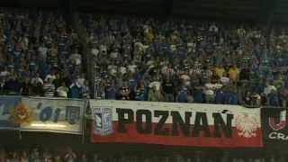 Kibice Lecha podczas meczu Sparta Praha vs Lech Poznan Lech Poznan Supporters in Prague [upl. by Marek332]