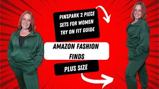 Cozy Yet Chic PlusSize TryOn PINSPARK Fall Travel Tracksuit creatorfavorites2024 [upl. by Groveman]