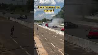 SORTE que os carros são bem construídos os pilotos com macacão anti chamas os danos são reduzidos [upl. by Zenger]