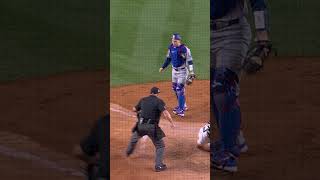 Giancarlo Stanton gets CAUGHT at home mlb baseball yankees Dodgers worldseries [upl. by Mcdougall609]