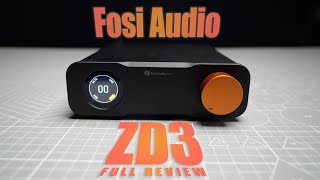 Fosi Audio ZD3 DAC Review  Sound Demo Comparison  Using Active Speakers [upl. by Tdnerb576]