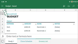 Show or Hide Gridlines in Excel on Android [upl. by Adnalram509]