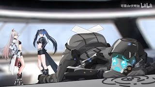 Punishing Gray Raven x Black Rock Shooter Double sister Double happiness  Animation  EN SUB [upl. by Hurlow]