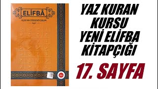 Yeni Elifba  Sayfa 17 [upl. by Marozik]