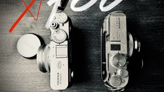 Fuji x100f amp x100v [upl. by Lemrej]