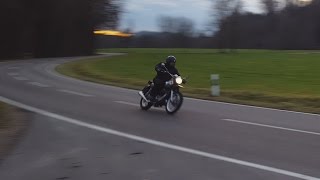 Yamaha SR 500 Scrambler Supertrapp DriveBy Sound 4K [upl. by Anaiek]