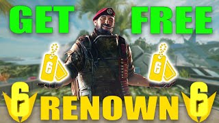 How To Get Free Renown in R6  Unlock MUTE Protocol Items [upl. by Prissy]