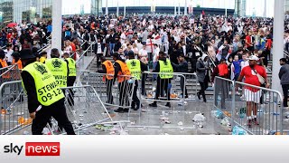 Fans could have been killed during violence at England vs Italy 2020 Euro final [upl. by Latyrc958]