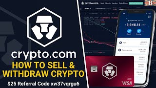 How to Withdraw from Cryptocom to a Bank Account or Wallet [upl. by Simmons175]