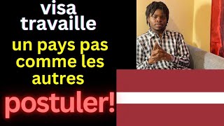 visa travaille en Lettonie un pays pas comme les autre 98 de visa octroyer [upl. by Dorman]