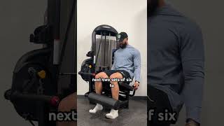 I Tried CBum’s Leg Day fiftonfitness cbum legday [upl. by Tnarud786]