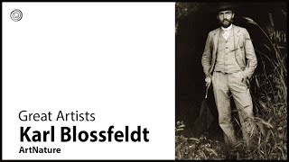 Karl Blossfeldt  Great Artists  Video by Mubarak Atmata  ArtNature [upl. by Jakoba]